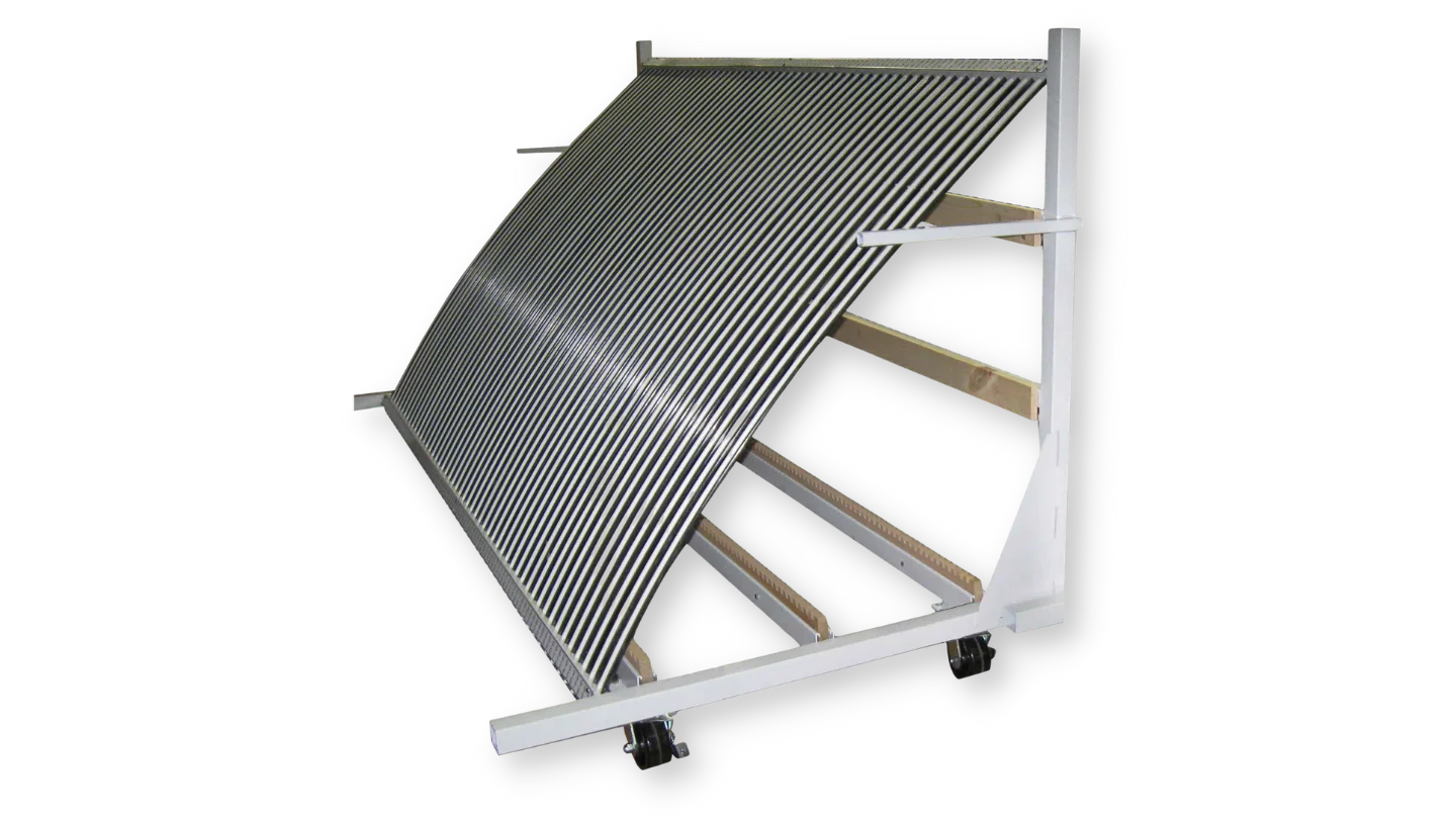 Harp Rack for Storing Flat Glass Harp Rack for Storing Flat Glass
