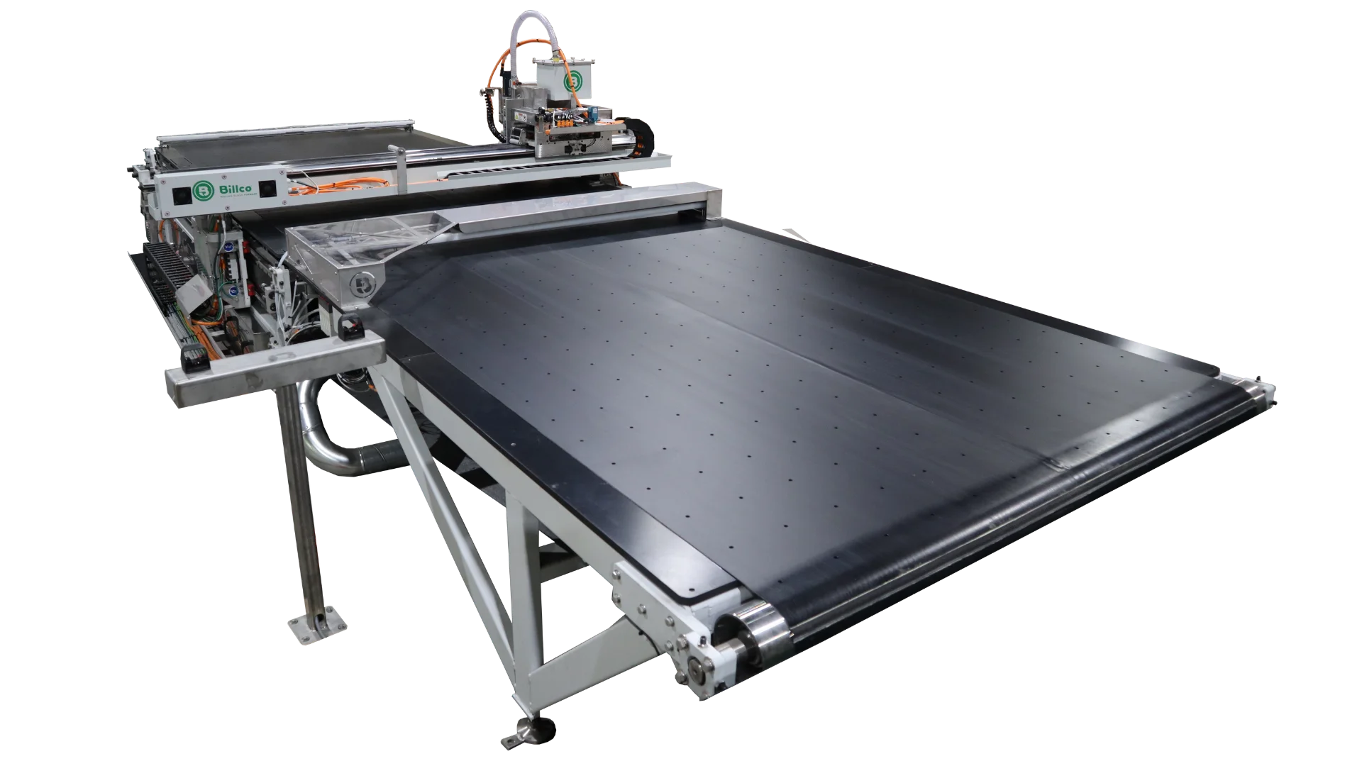 Wide Belt Series Flat Glass Cutting system by Billco