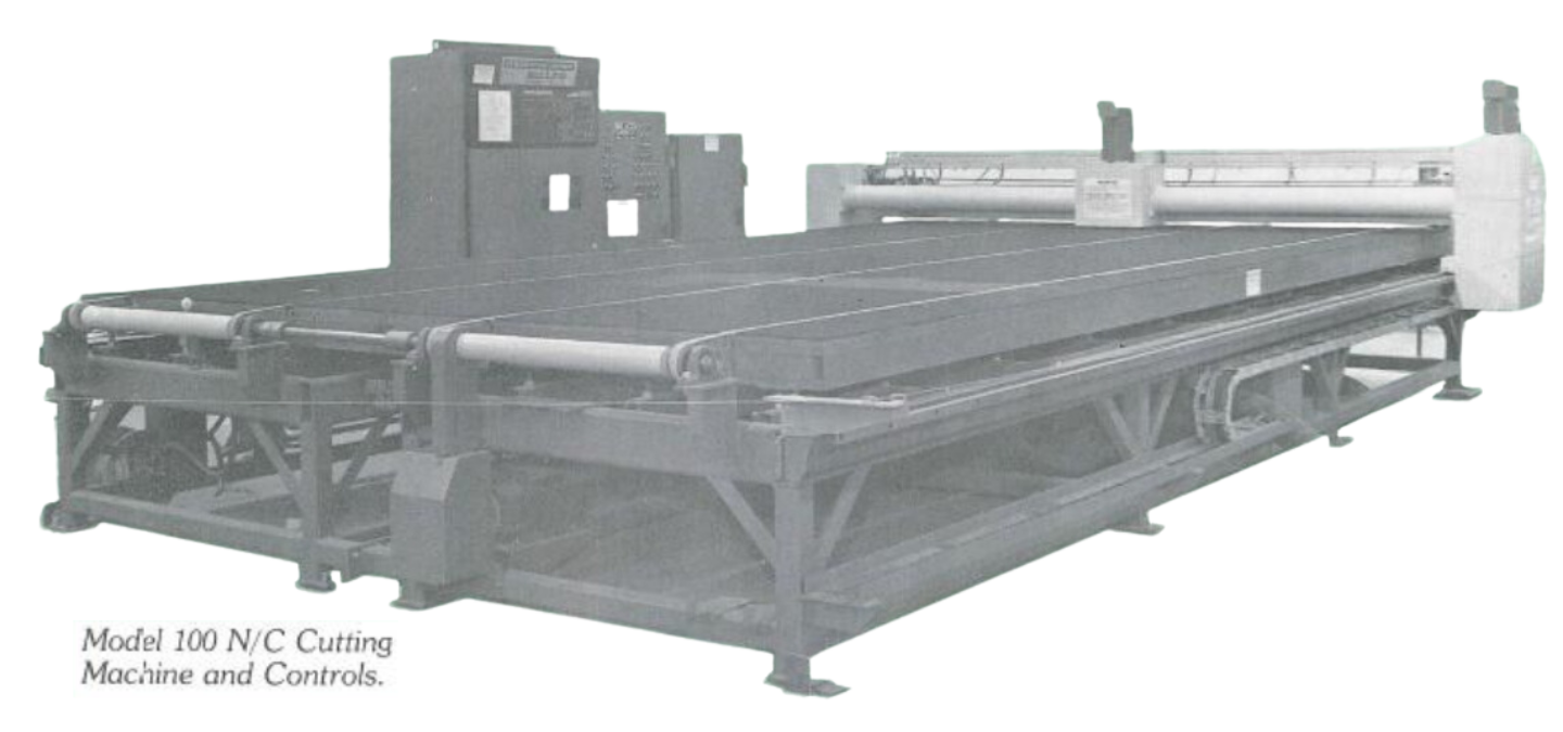 model 100 NC cutting